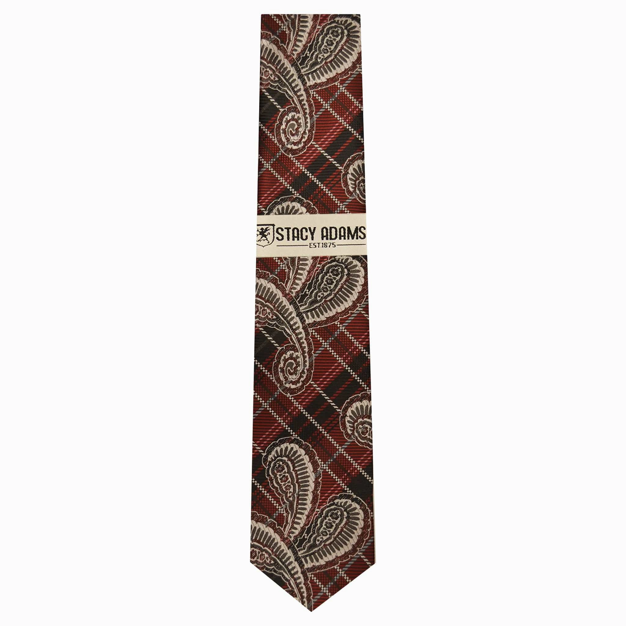 STACY ADAMS TIE/HANKEY SET