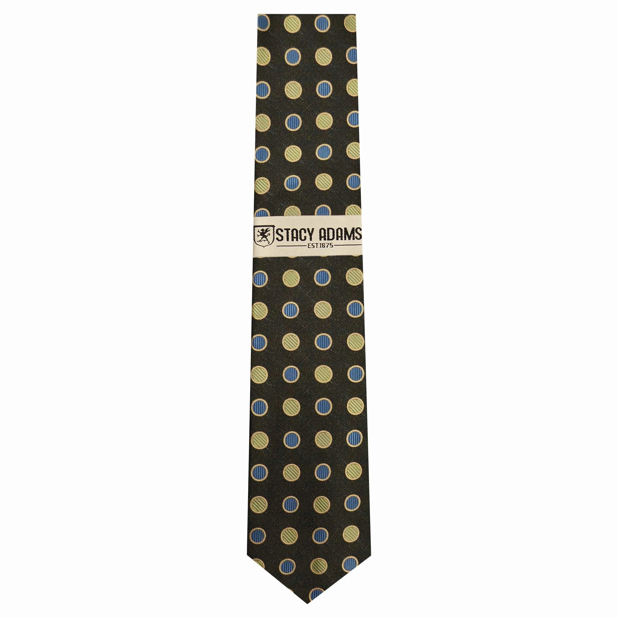 STACY ADAMS TIE/HANKEY SET