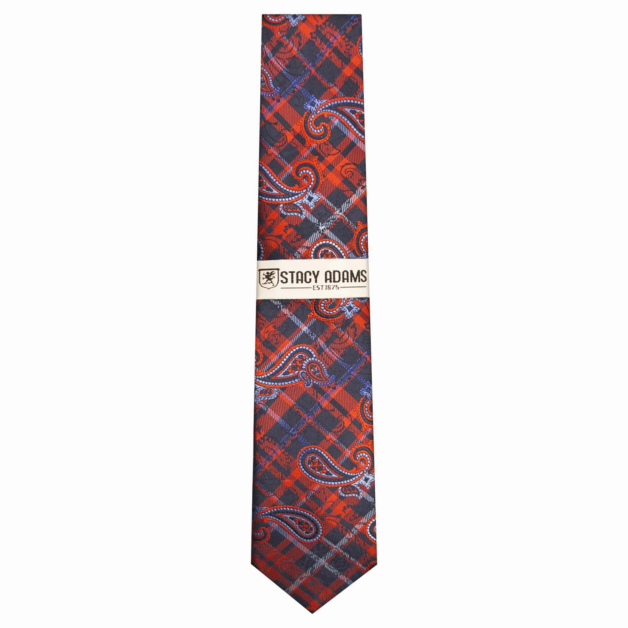 STACY ADAMS TIE/HANKEY SET