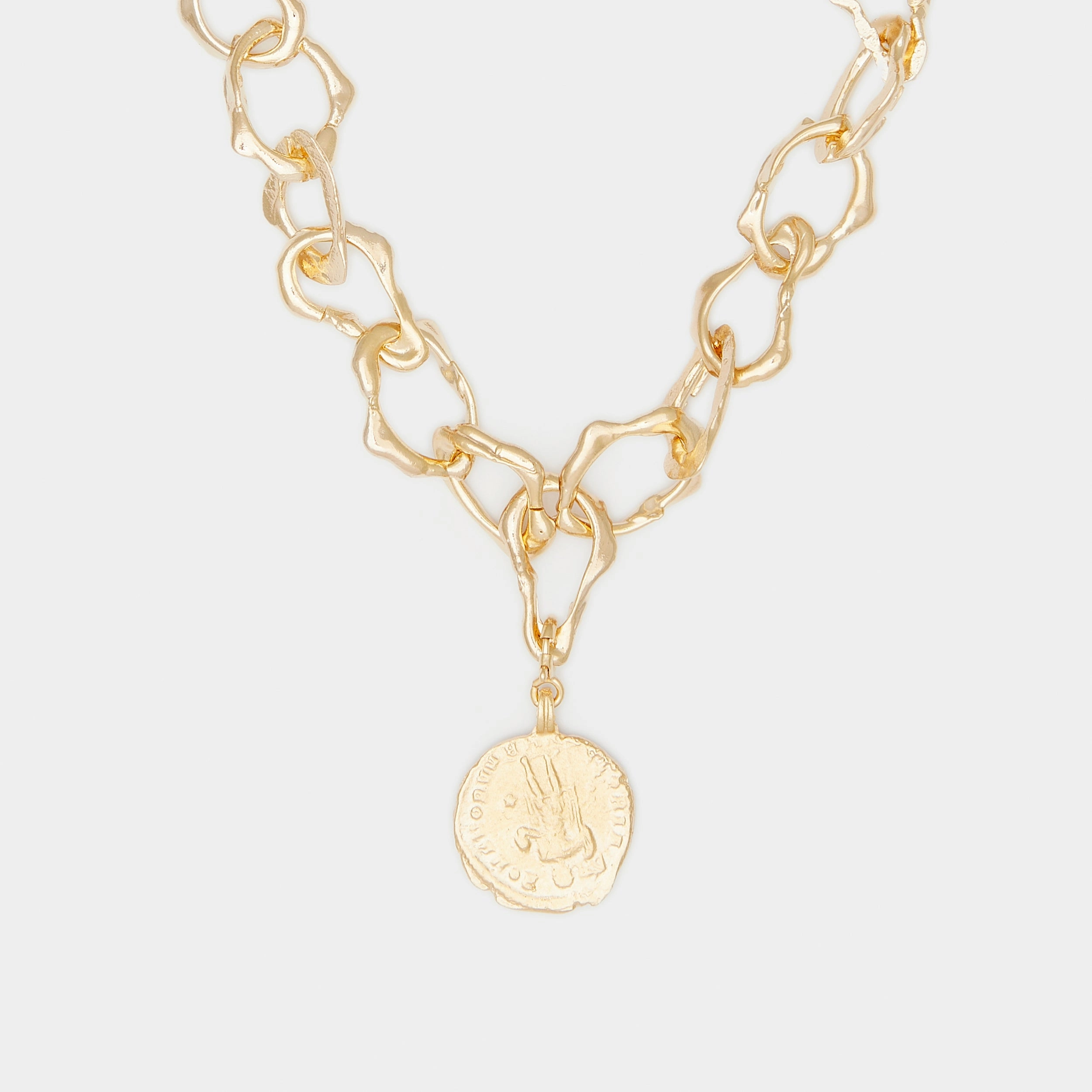 Terra Crafted Choker with Sophia Charm in Gold