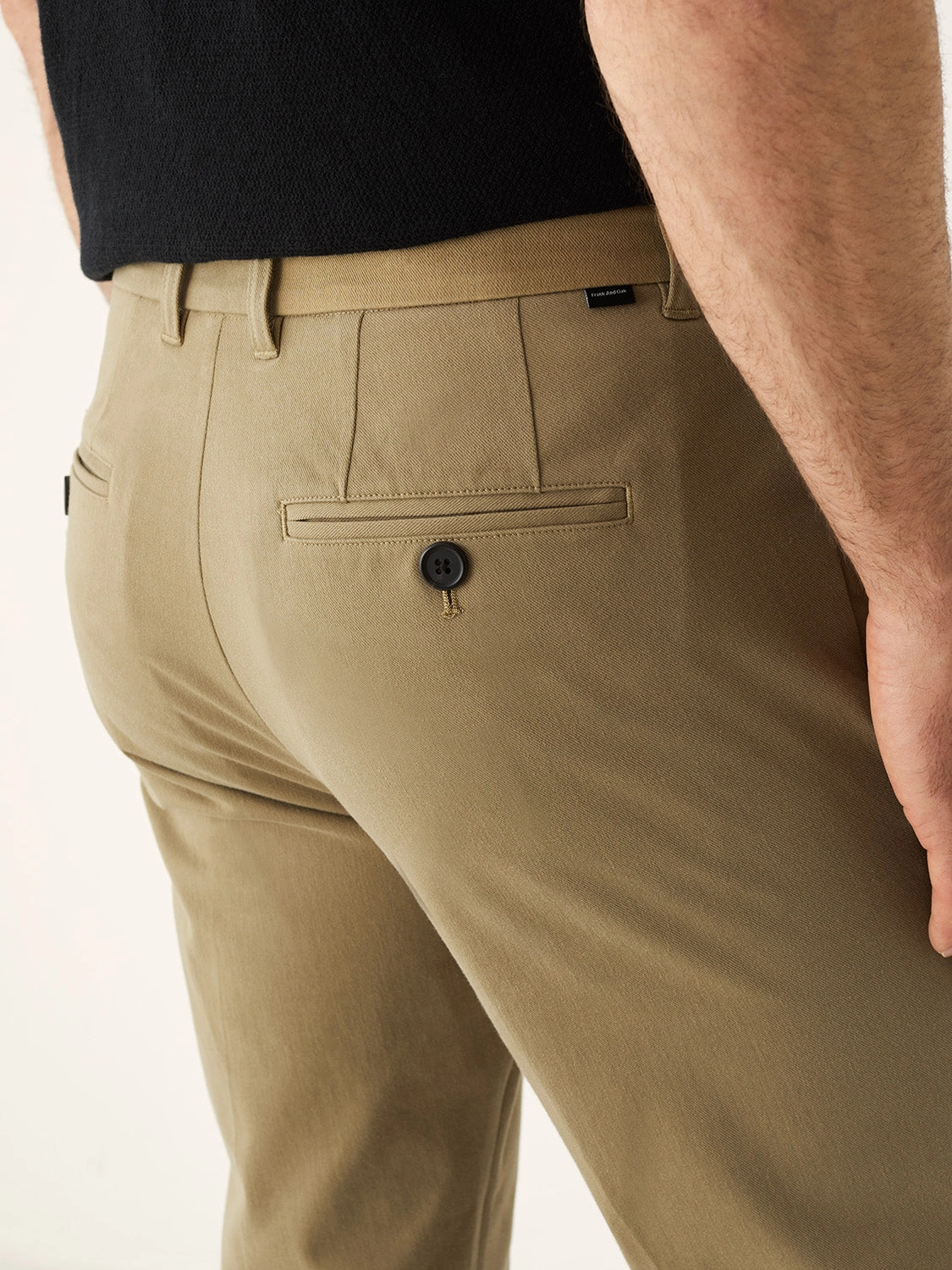 The Tapered Fit Flex Worker's Pant in Black