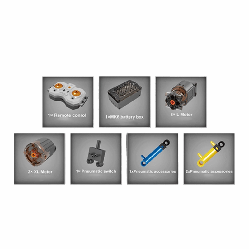 The Ultimate Container Forklift 4877pcs