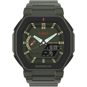 Timex Men's Watch - Command Encounter Analog-Digital Dial Green Strap | TW2V35400