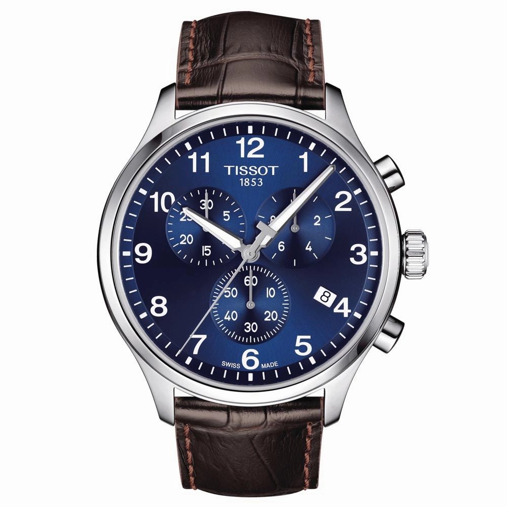 Tissot Chrono XL 45mm Blue Dial Quartz Gents Watch T1166171604700
