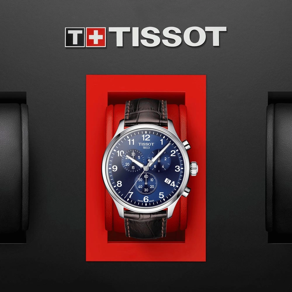 Tissot Chrono XL 45mm Blue Dial Quartz Gents Watch T1166171604700