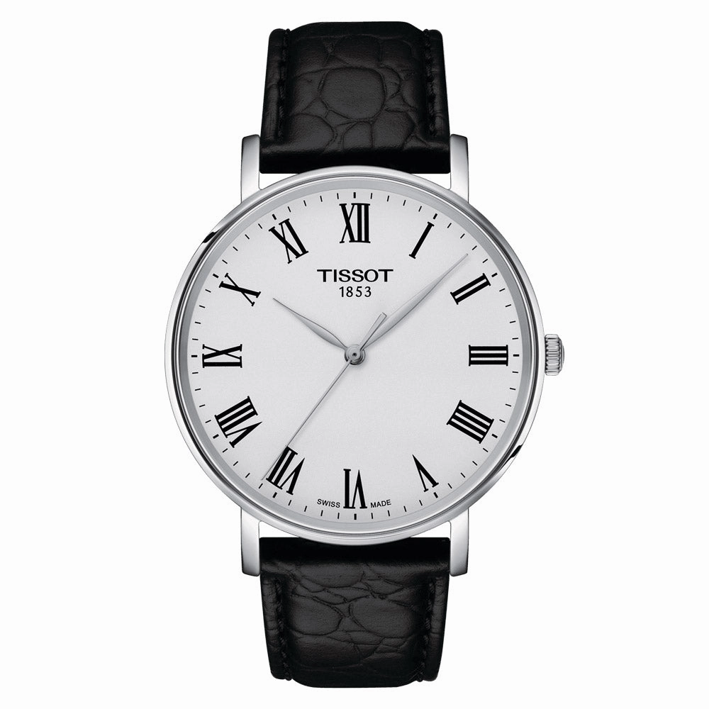 Tissot Everytime 40mm Silver Dial Quartz Gents Watch T1434101603300