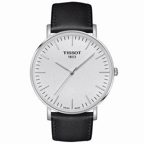 Tissot Everytime 42mm Silver Dial Gents Quartz Watch T1096101603100