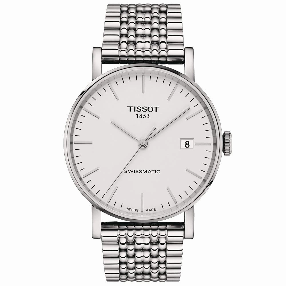 Tissot Everytime Swissmatic 40mm Silver Dial Automatic Gents Watch T1094071103100