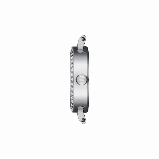 Tissot Lovely Round 19.5mm MOP Diamond Dot Dial Ladies Quartz Watch T1400096111600