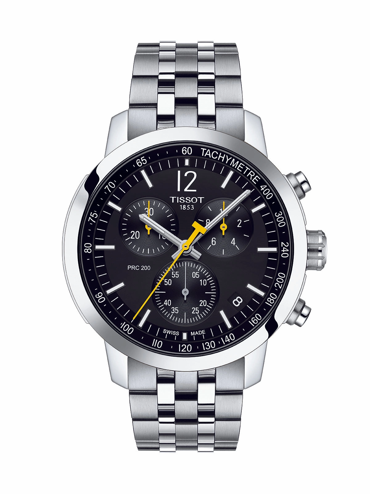 Tissot PRC 200 Chronograph Watch 43mm T114.417.11.057.00