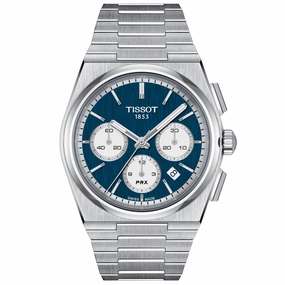 Tissot PRX 42mm Blue Dial Automatic Chronograph Gents Watch T1374271104100