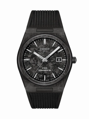 Tissot PRX Powermatic 80 Carbon Watch 40mm T137.907.97.201.00