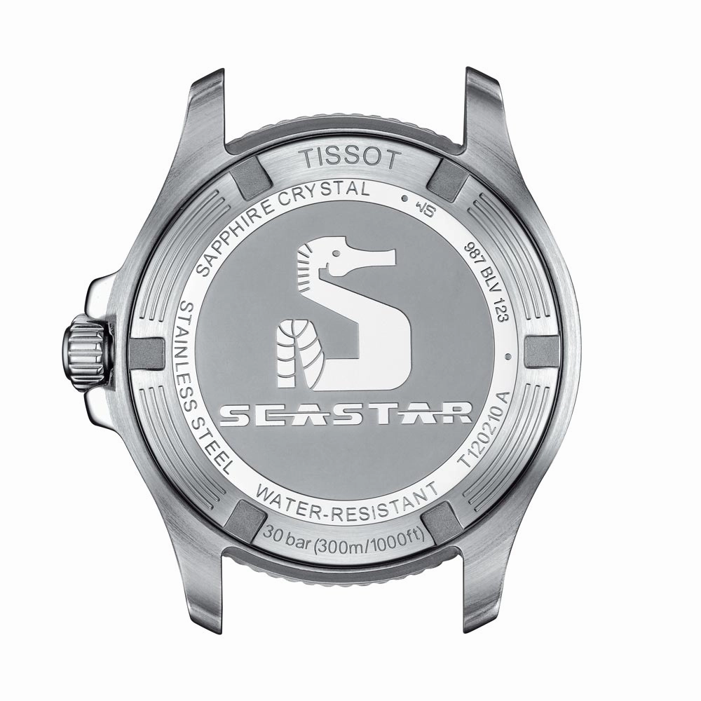 Tissot Seastar 1000 Black Dial 36mm Quartz Watch T1202101105100