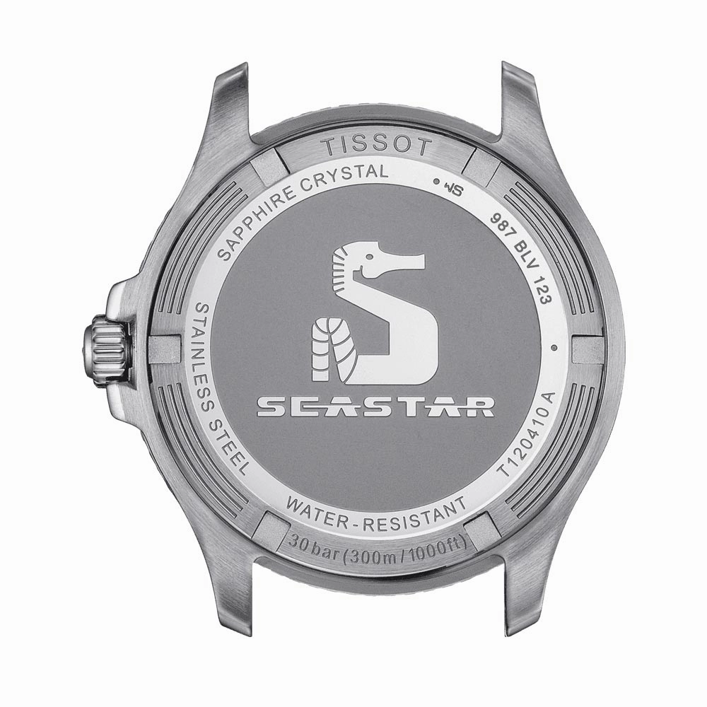 Tissot Seastar 1000 Blue Dial 40mm Quartz Gents Watch T1204101104100
