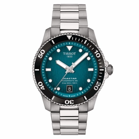 Tissot Seastar 1000 Powermatic 80 Blue Dial 40mm Automatic Gents Watch T1208071109100