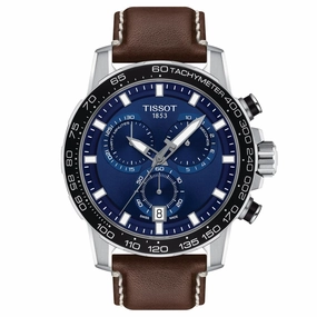 Tissot Supersport Chrono 45.5mm Blue Dial Quartz Gents Watch T1256171604100