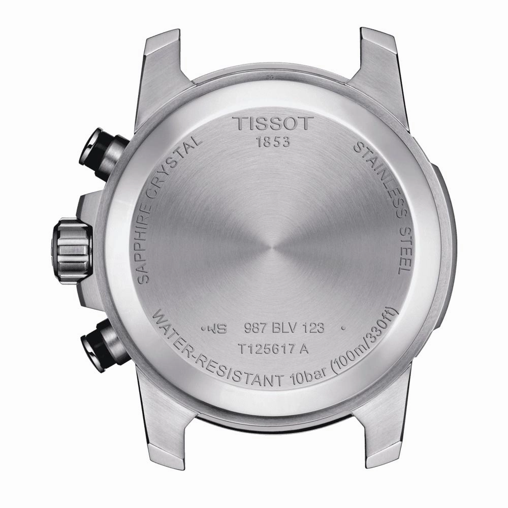Tissot Supersport Chrono 45.5mm Blue Dial Quartz Gents Watch T1256171604100