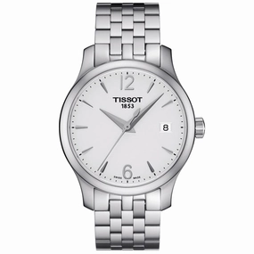 Tissot Tradition Lady 33mm Silver Dial Quartz Watch T0632101103700