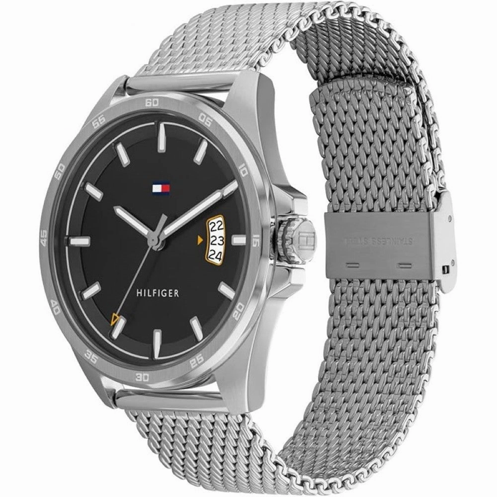 Tommy Hilfiger  1791912 Men Analog Quartz Watch with Stainless Steel Bracelet