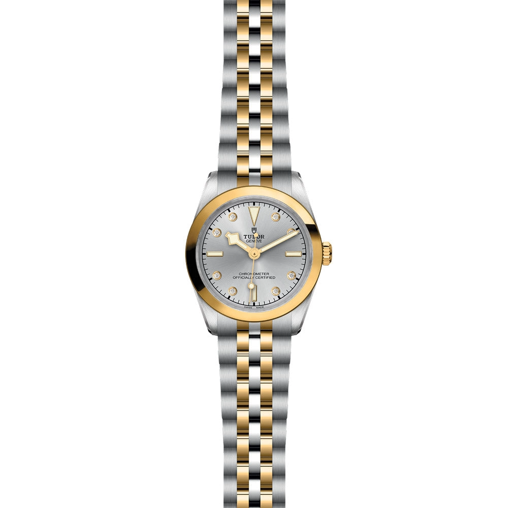 TUDOR Black Bay One 31 S&G Silver Dial Steel & Gold Watch M79603-0007