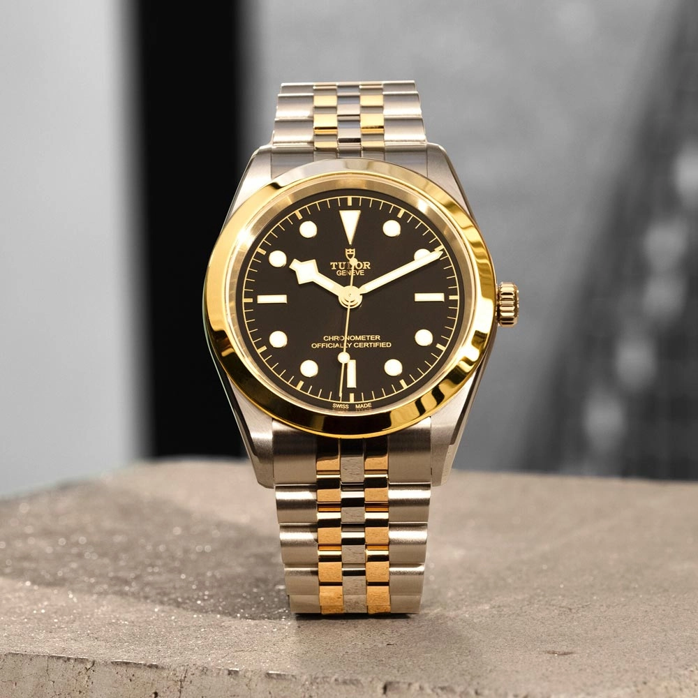 TUDOR Black Bay One 41 S&G Black Dial Steel & Gold Gents Watch M79683-0001