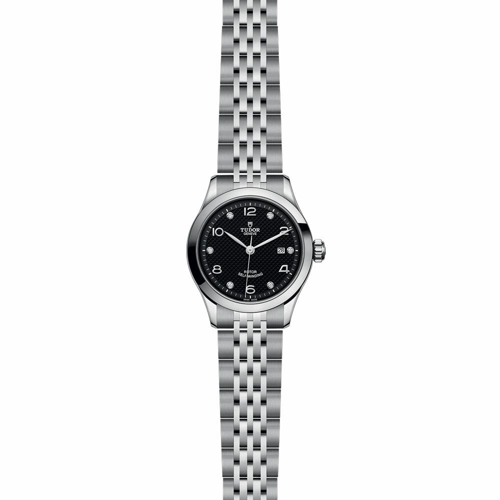 TUDOR 1926 28mm Black Dial Ladies Watch M91350-0004