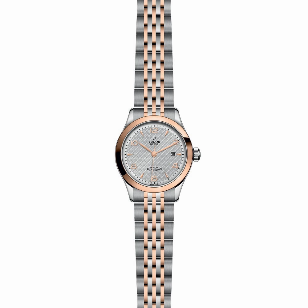 TUDOR 1926 28mm Silver Dial Steel & Gold Ladies Watch M91351-0001