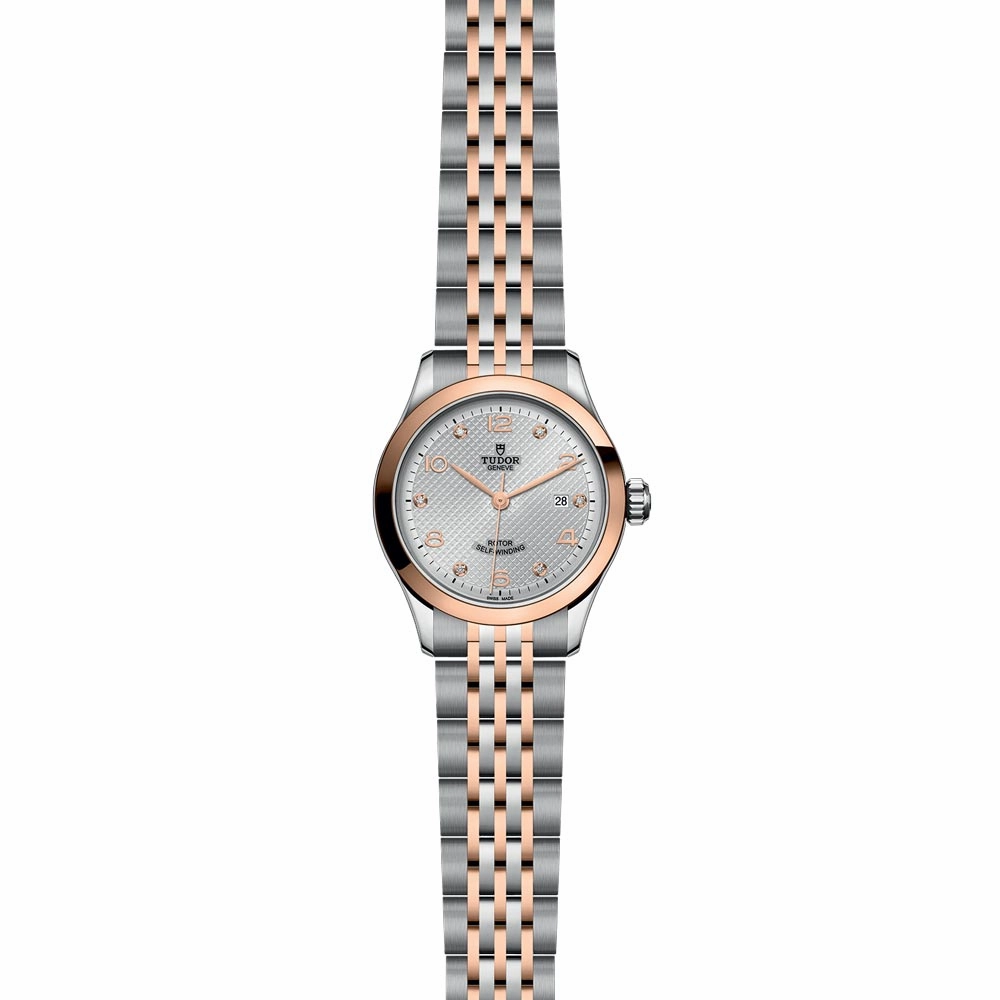 TUDOR 1926 28mm Silver Dial Steel & Gold Ladies Watch M91351-0002