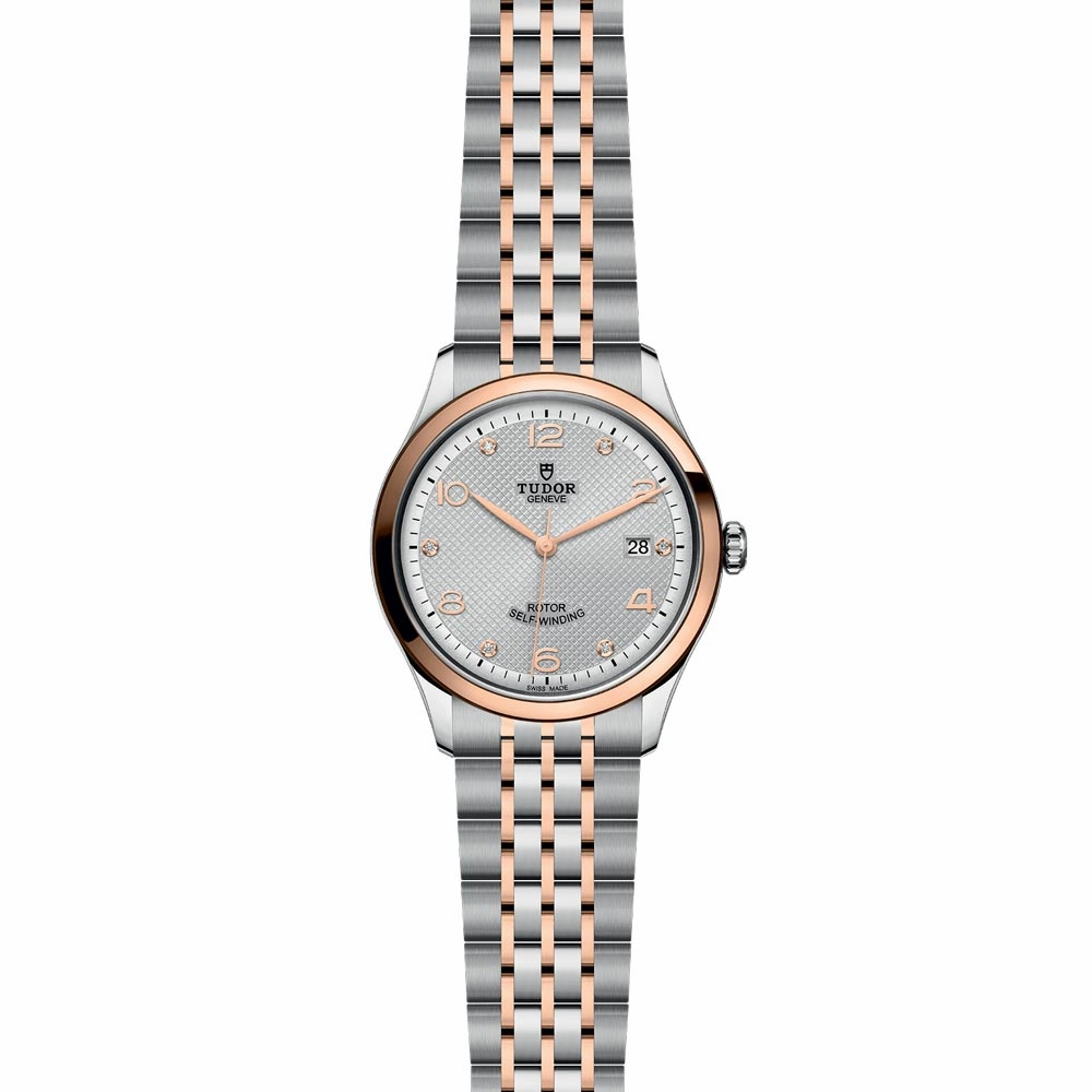 TUDOR 1926 39mm Silver Dial Steel & Gold Watch M91551-0002
