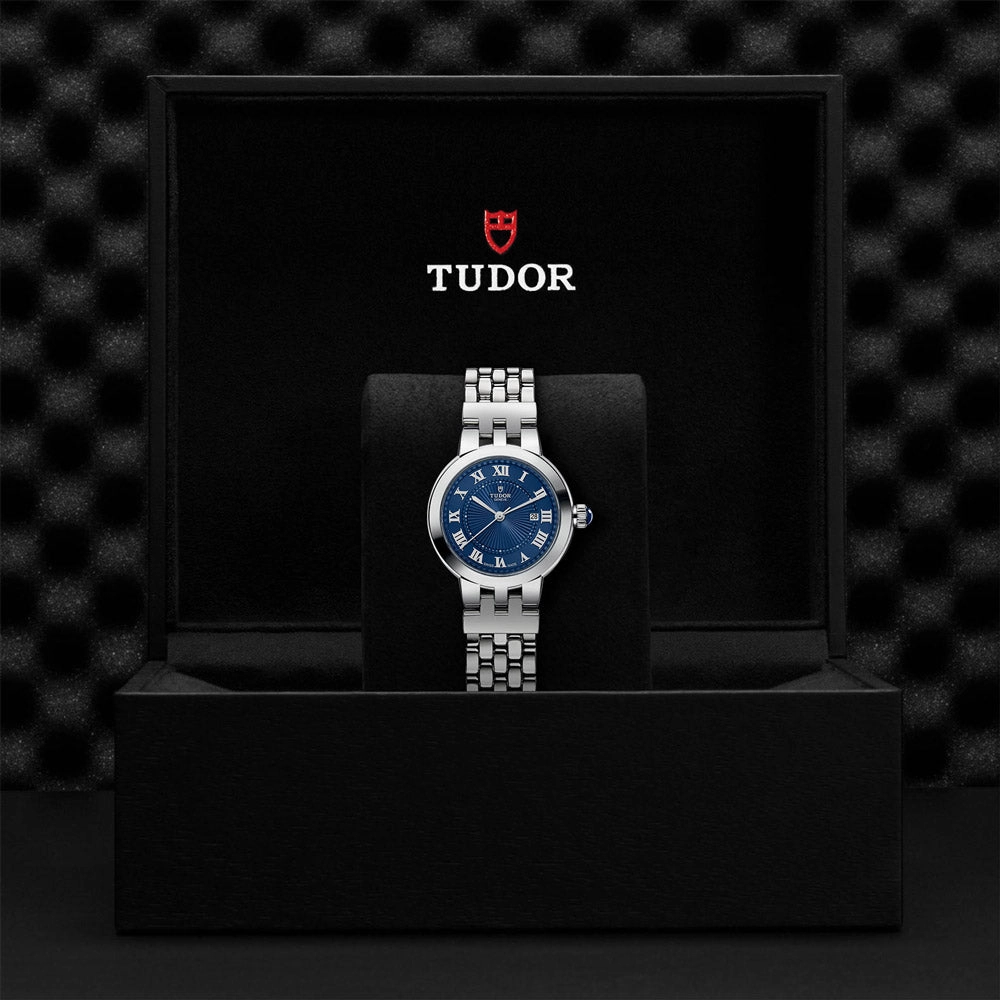 TUDOR Clair de Rose 30mm Blue Dial Ladies Watch M35500-0009