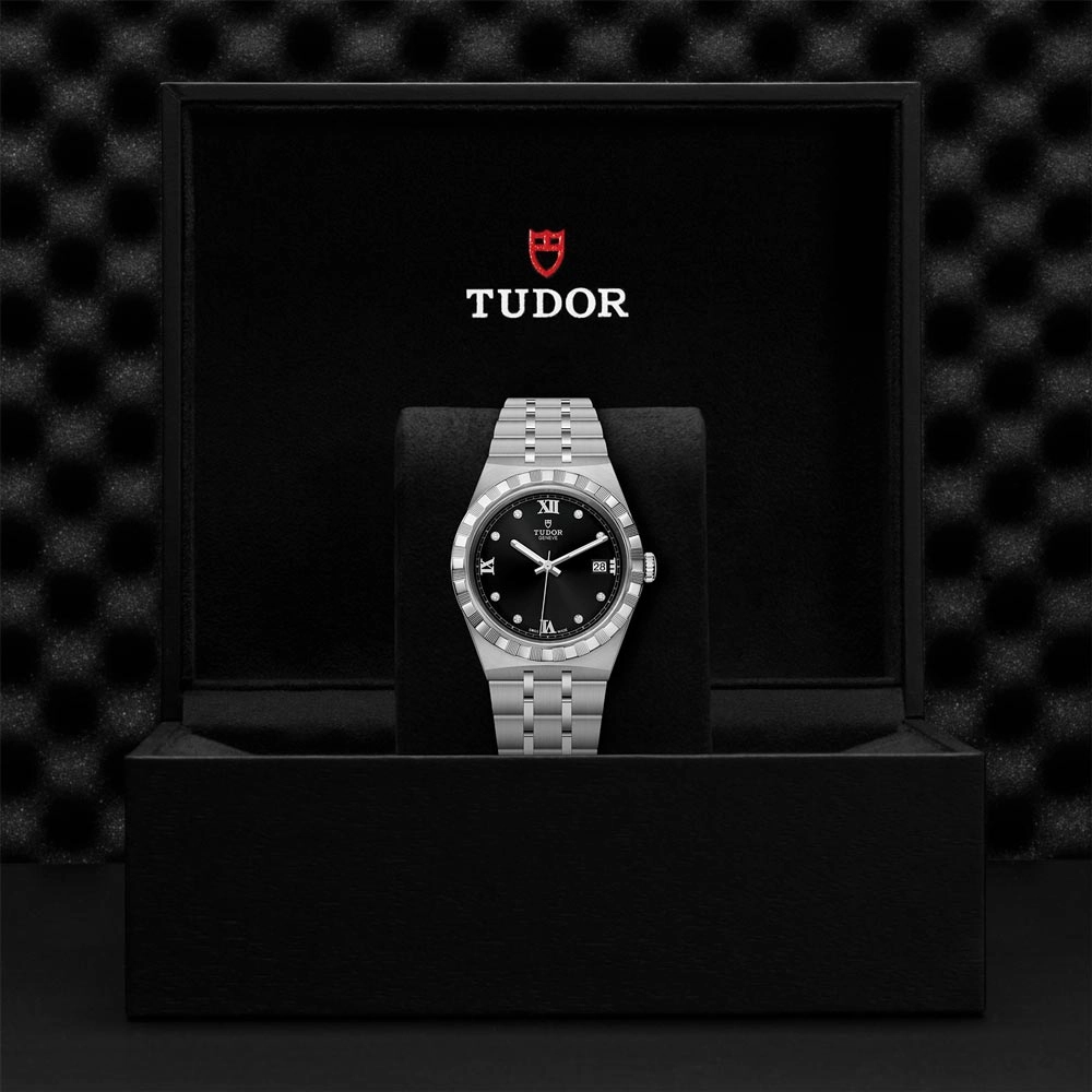 TUDOR Royal 38mm Black Dial Watch M28500-0004