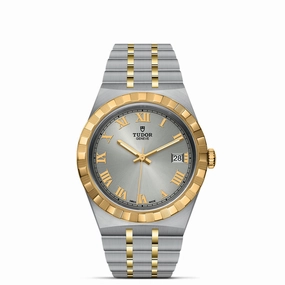 TUDOR Royal 38mm Silver Dial Steel & Gold Watch M28503-0001