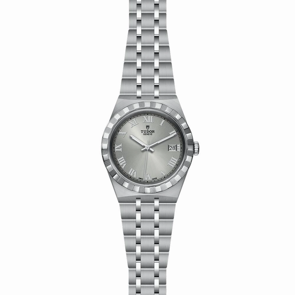 TUDOR Royal 38mm Silver Dial Watch M28500-0001