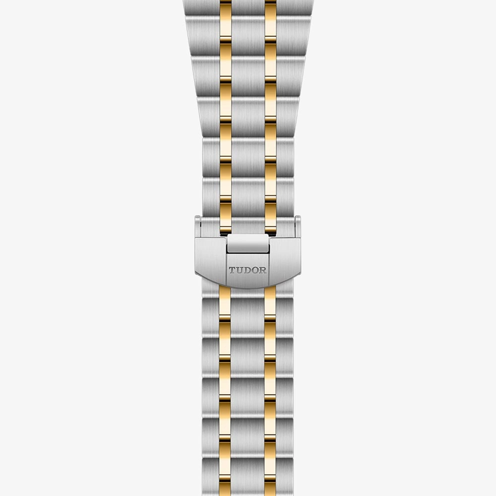 TUDOR Royal 41mm Black Dial Steel & Gold Gents Watch M28603-0005