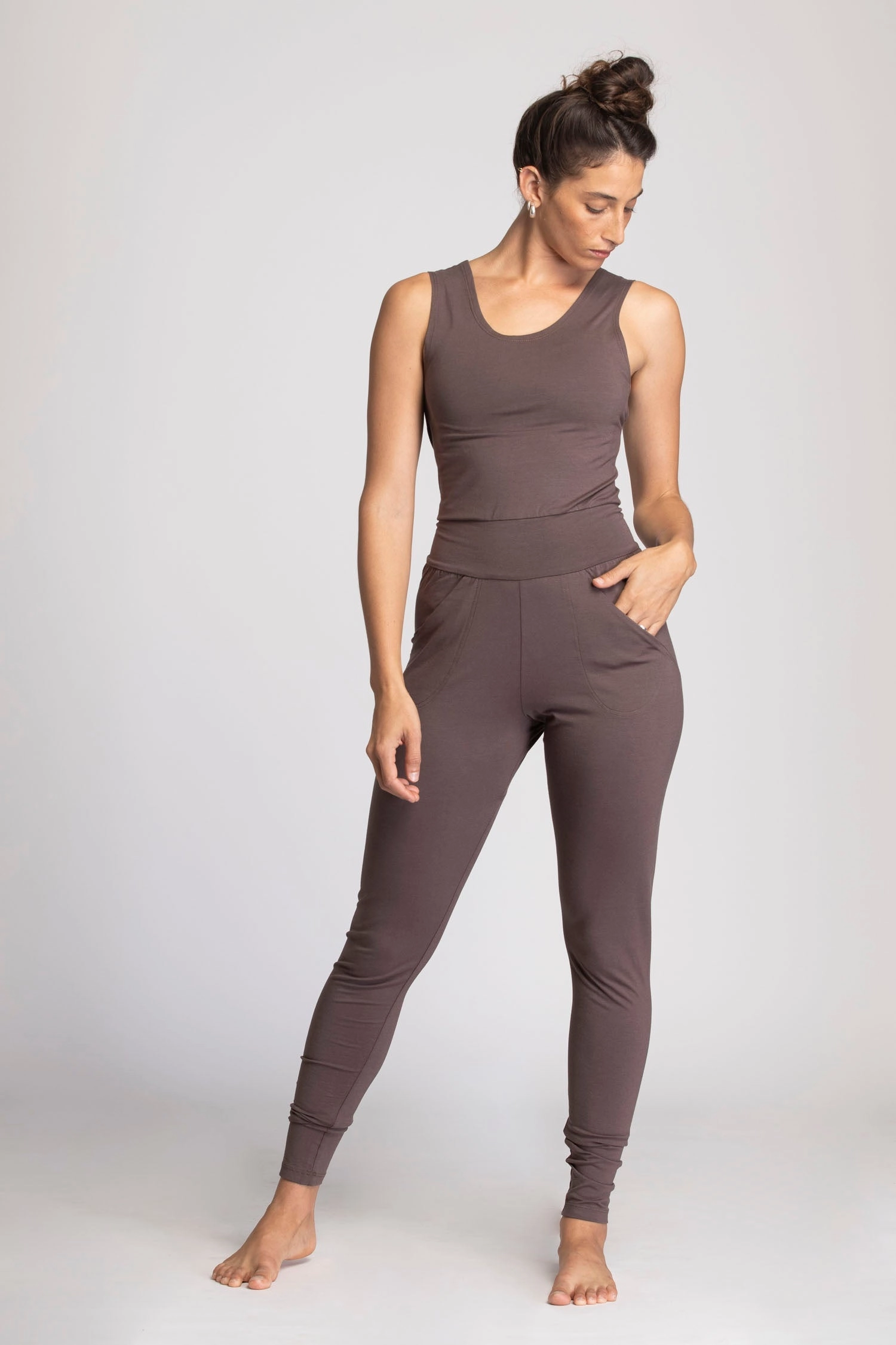 V Back Jumpsuit