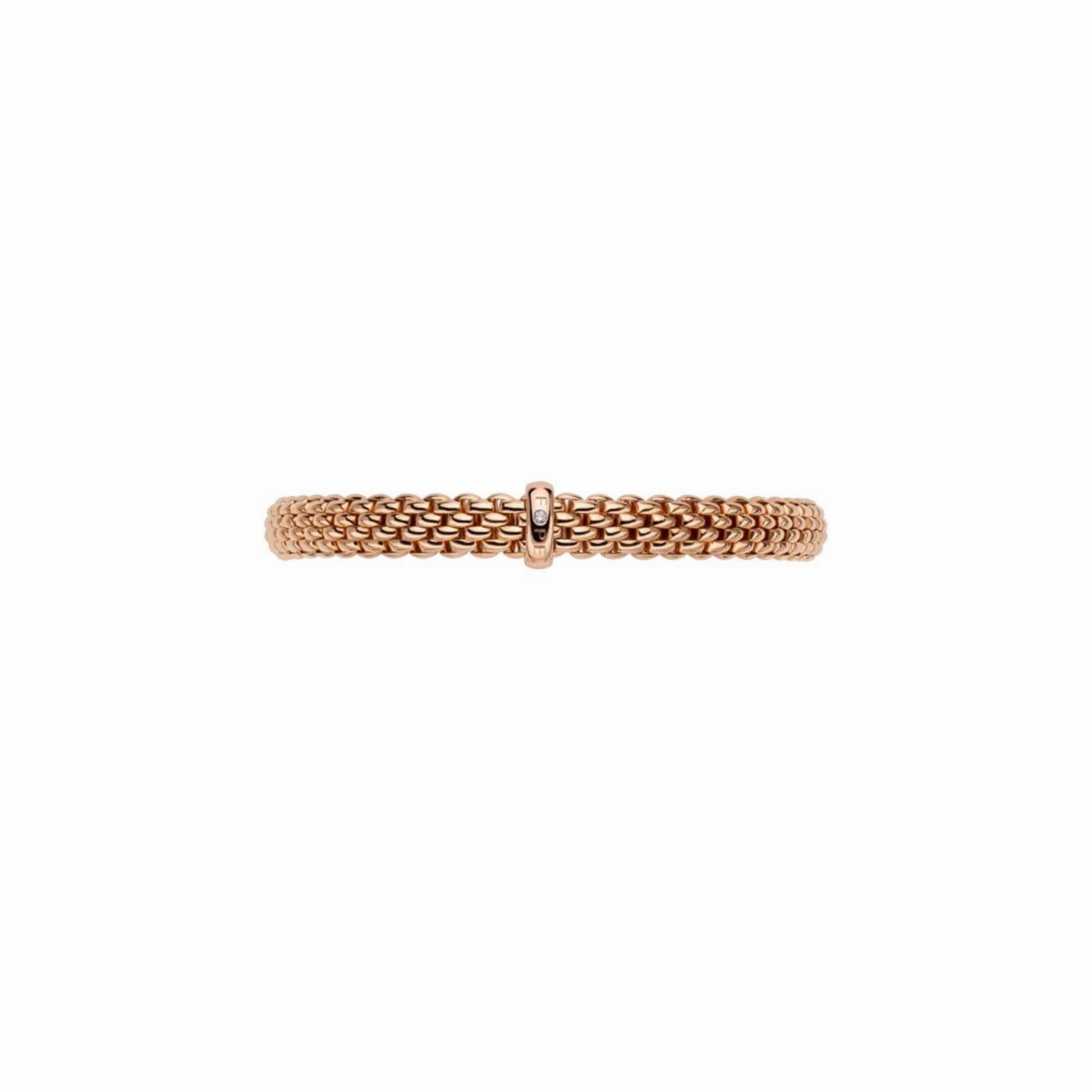 Vendome 18ct Rose Gold Diamond Flex'it Bracelet 01M02BX_BB_R_XRX