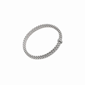 Vendome 18ct White Gold Diamond Flex'it Bracelet 56002BX_BB_B_XBX