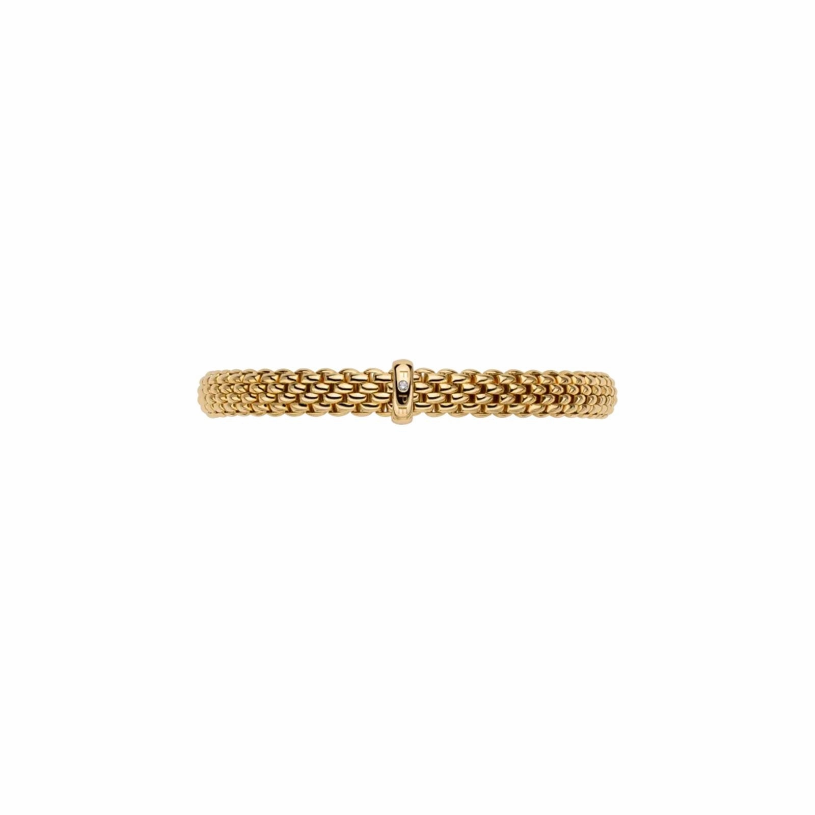 Vendome 18ct Yellow Gold Diamond Flex'it Bracelet 01M02BX_BB_G_XGX
