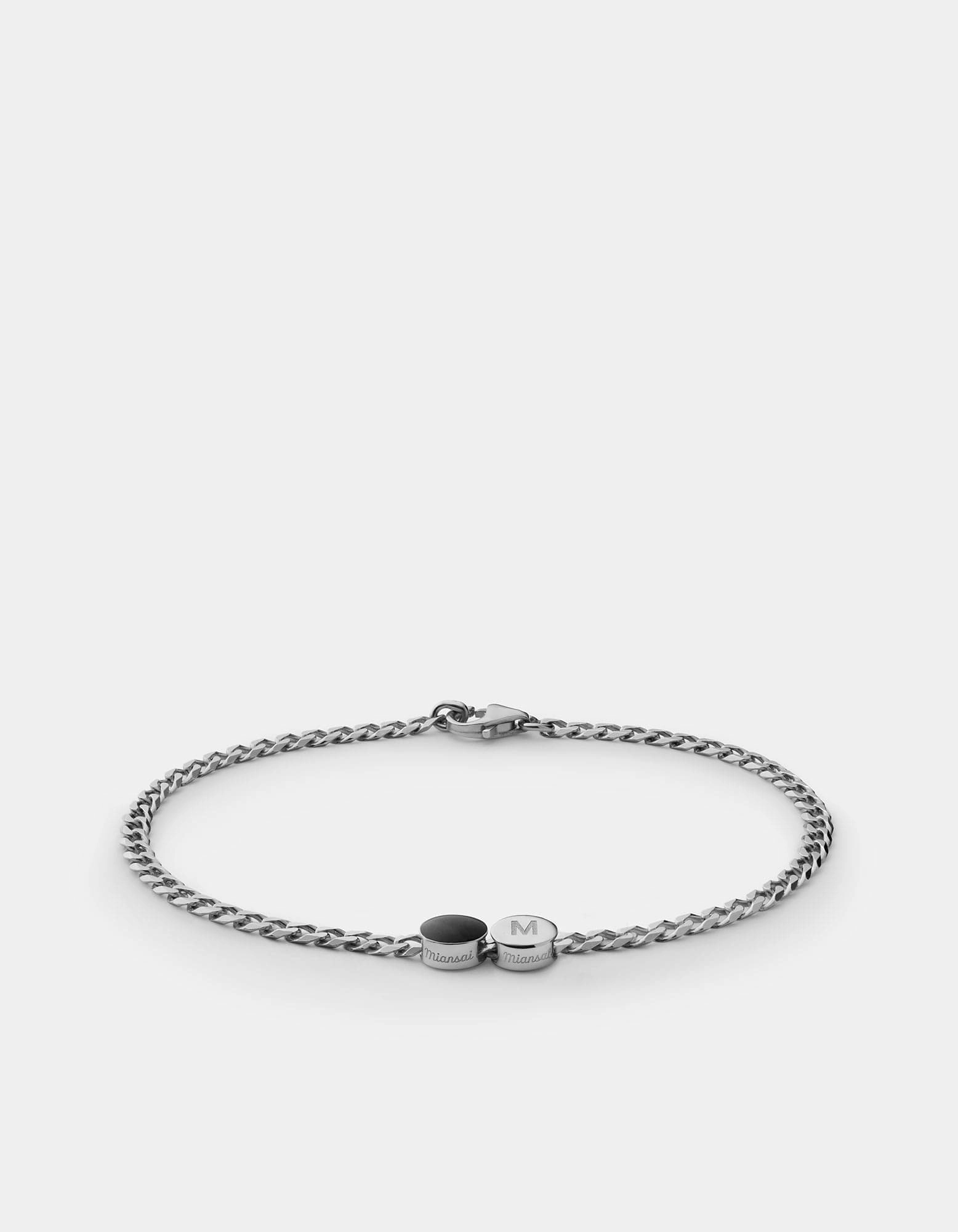 Volcan Type Chain Bracelet, Sterling Silver