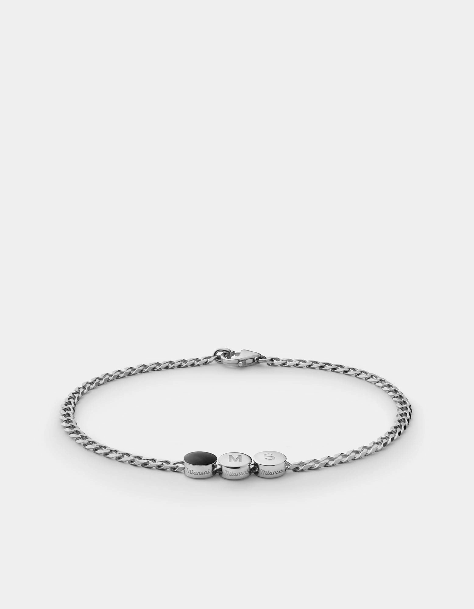 Volcan Type Chain Bracelet, Sterling Silver