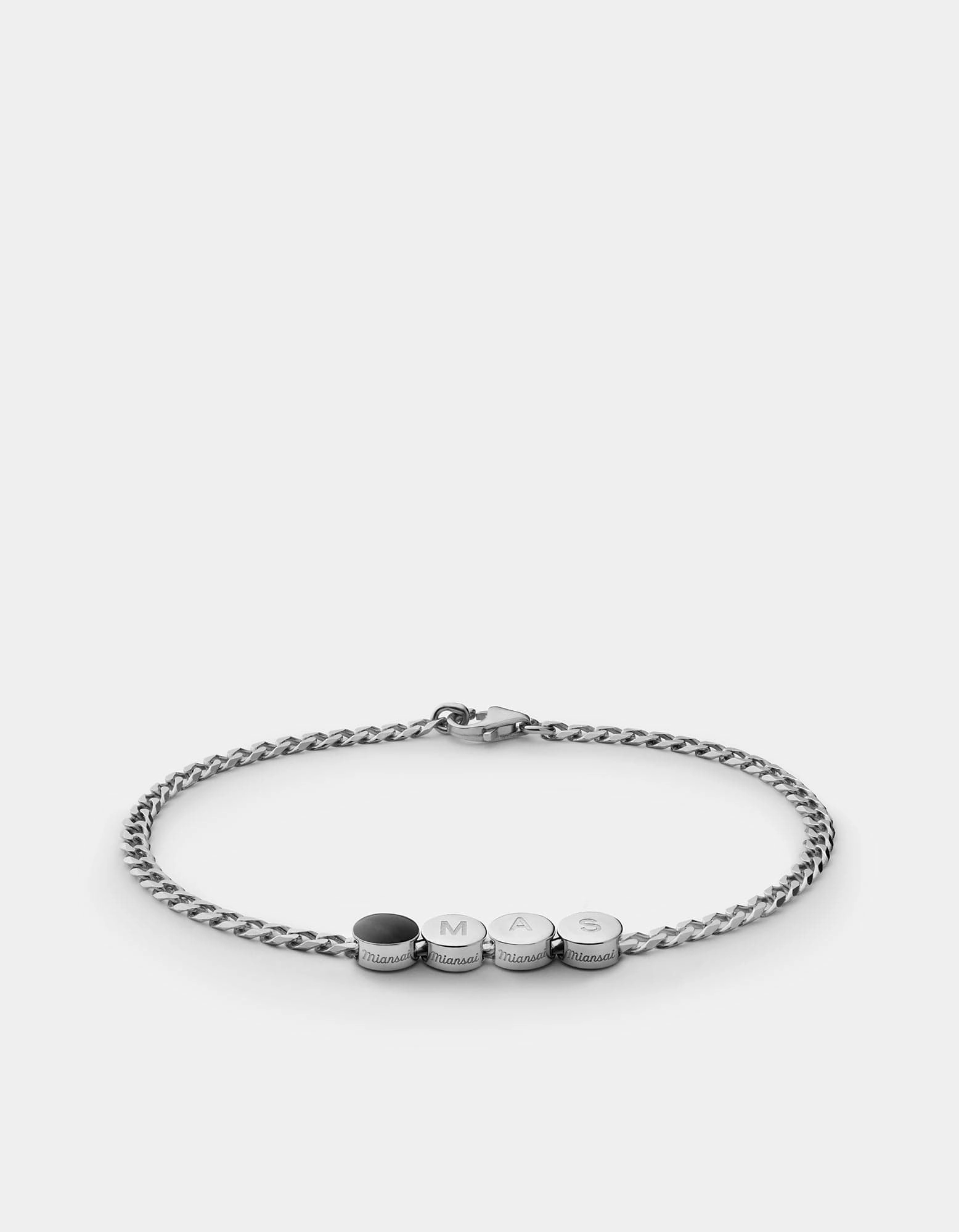 Volcan Type Chain Bracelet, Sterling Silver