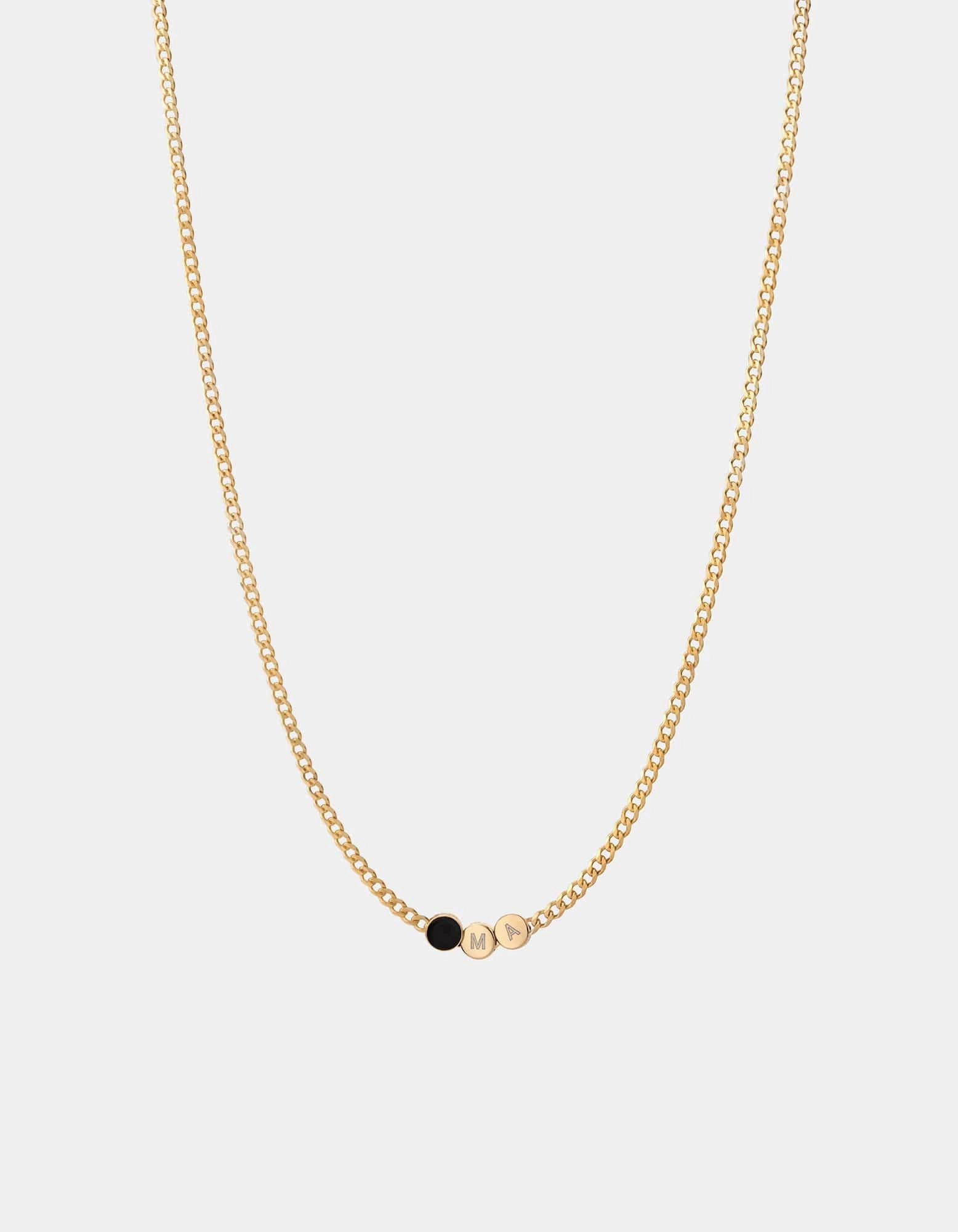 Volcan Type Chain Necklace, Gold Vermeil
