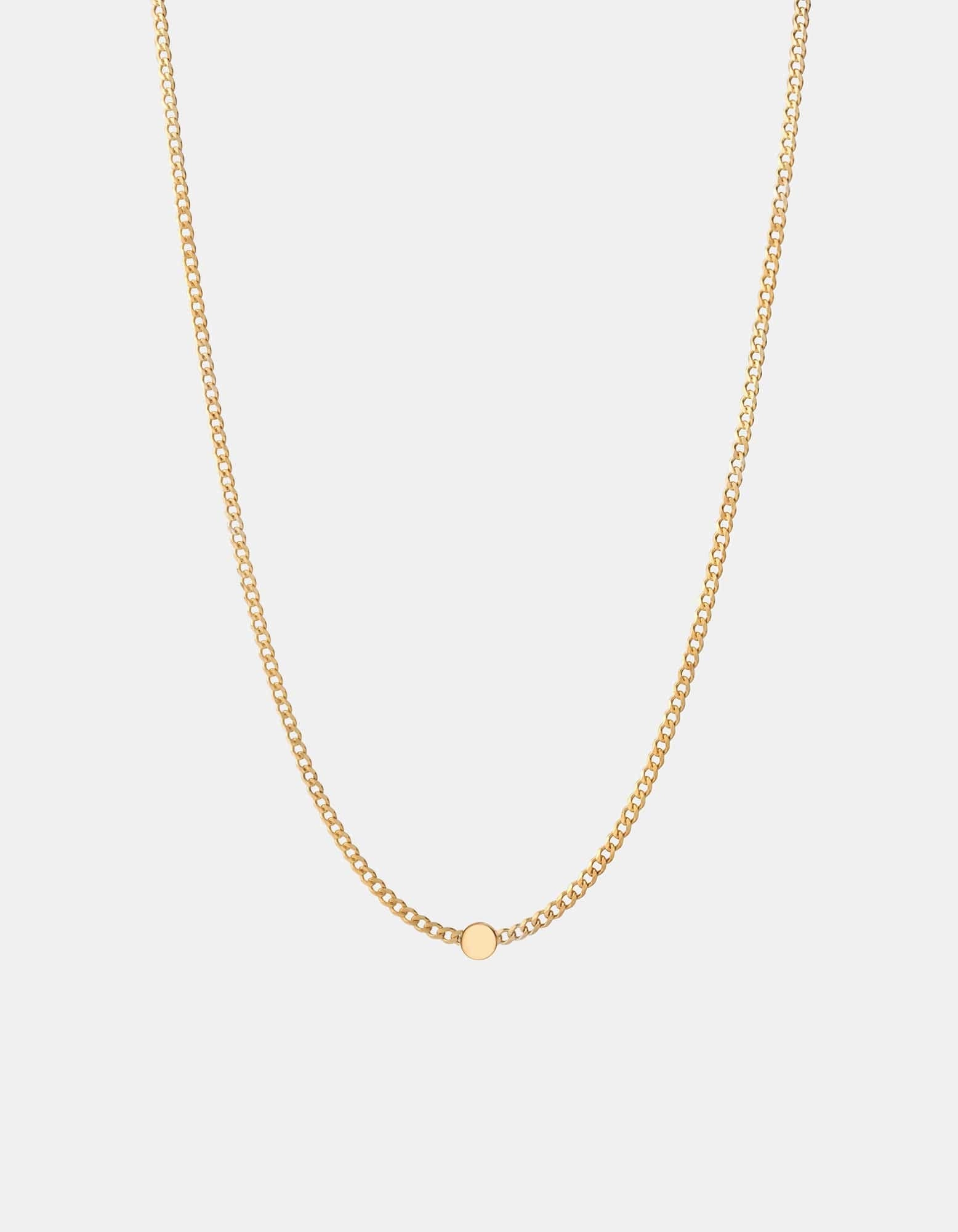 Volcan Type Chain Necklace, Gold Vermeil