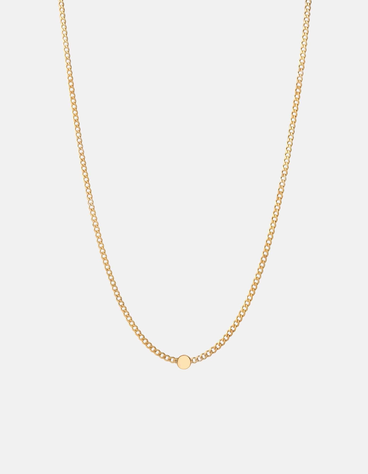 Volcan Type Chain Necklace, Gold Vermeil