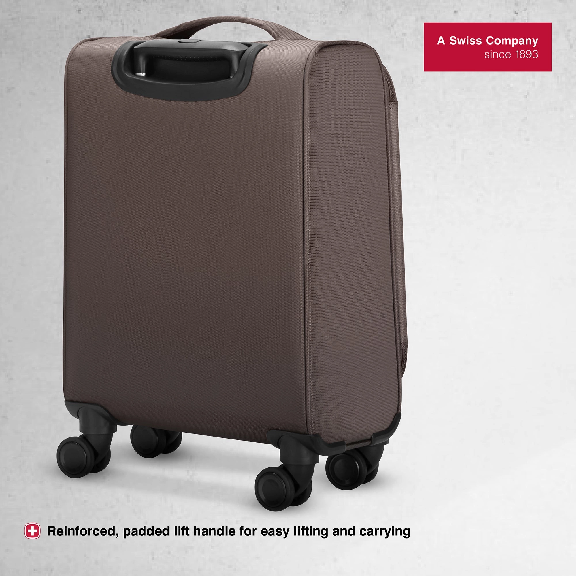 Wenger, Veric Carry-On Softside Case, Taupe, 31 Litres, Swiss designed