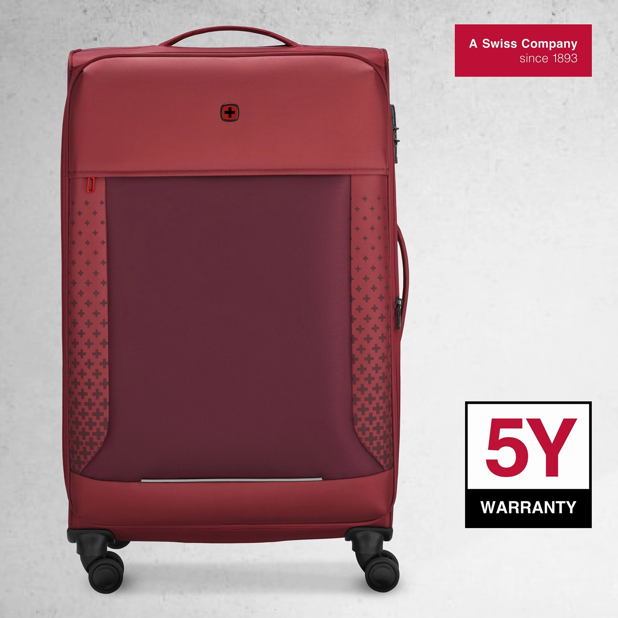 Wenger, Veric Medium Softside Case, Salsa, 66 Litres, Swiss designed