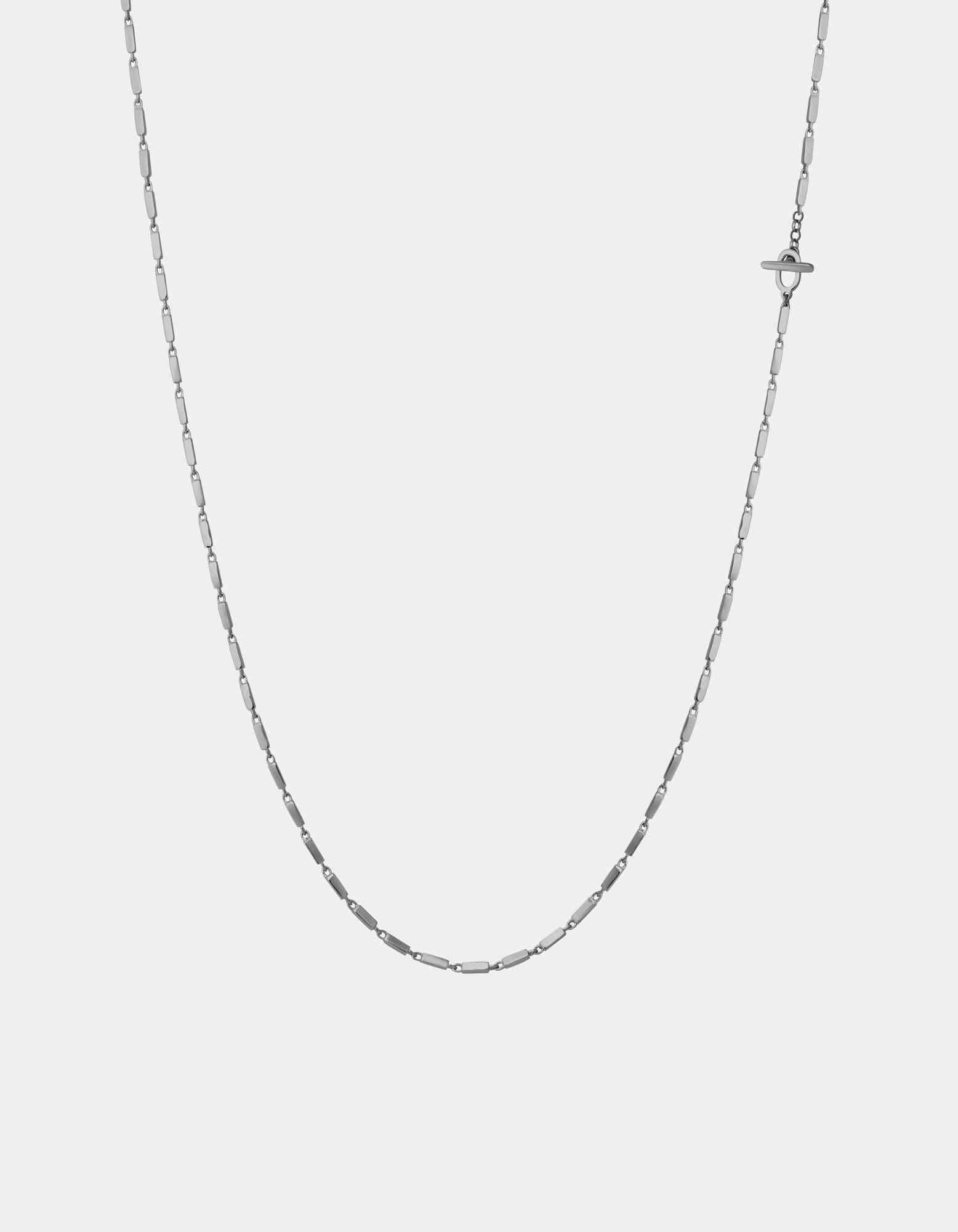 Wes Chain Necklace, Sterling Silver