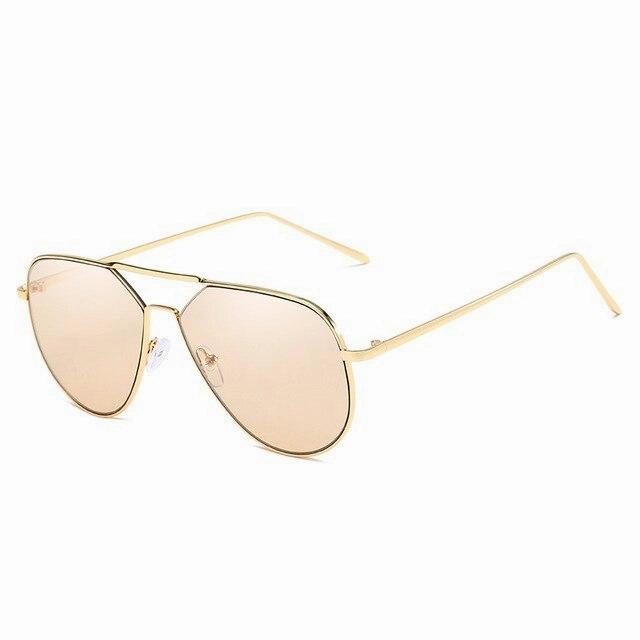 West Louis™ Trany Pilot Twin Beams Style Sunglasses
