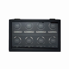 Wolf British Racing Eight Watch Winder Black 792502