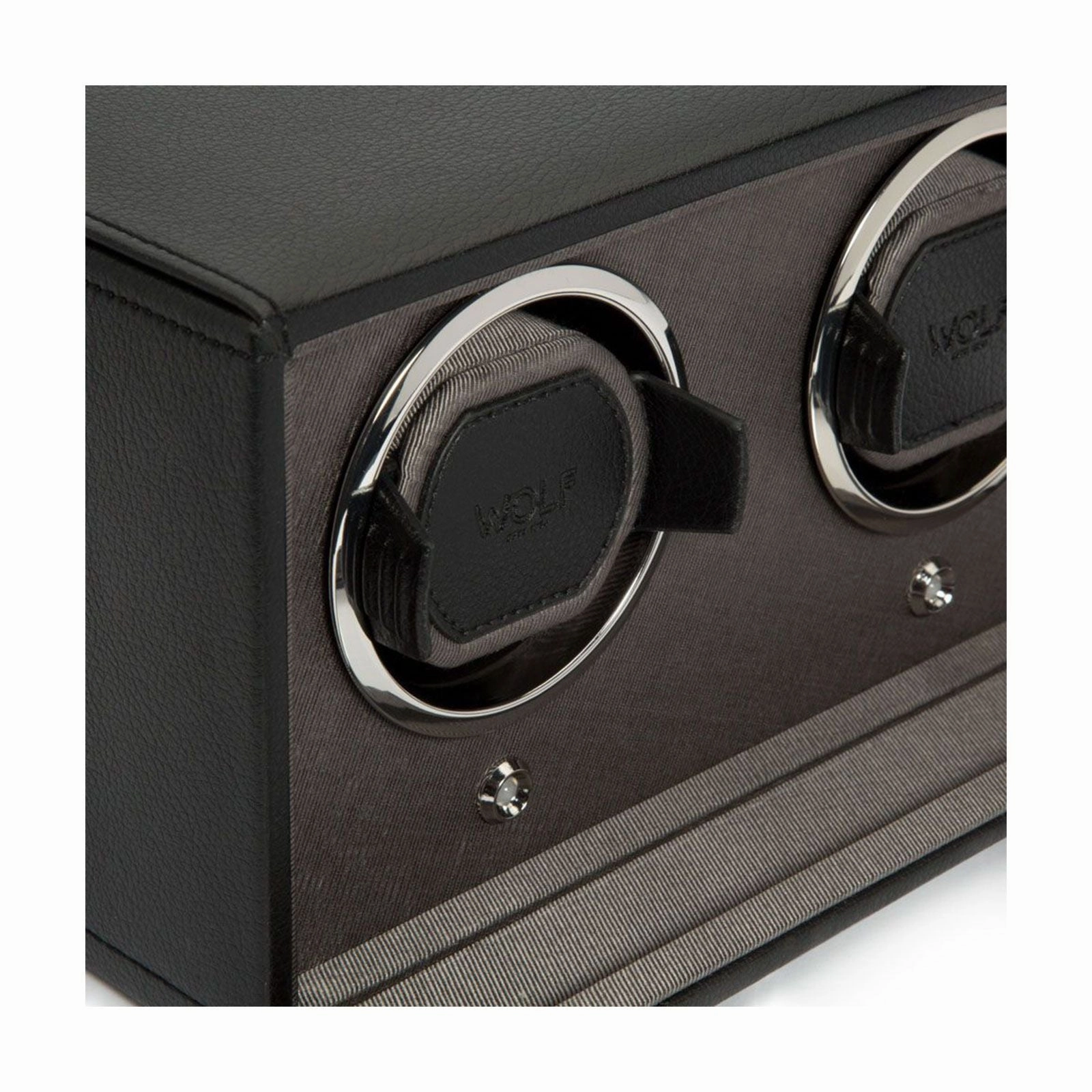 Wolf Cub Double Watch Winder Black 461203